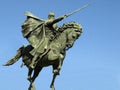 Statue of the knight Cid in Burgos