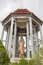 The statue of the Kuan Yin at The Kek Lok Si Temple Royalty Free Stock Photo