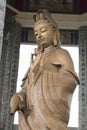 The statue of the Kuan Yin at The Kek Lok Si Temple Royalty Free Stock Photo