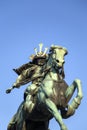 Statue of Kusunogi Masashige in Tokyo Royalty Free Stock Photo