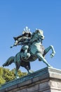 Statue of Kusunoki Masashige outside Tokyo`s Imperial Palace