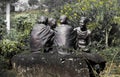 Statue of Lachit Borphukan in jorhat Assam. Memorial honouring general Lachit Borphukan Royalty Free Stock Photo