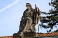 Statue of the lady justice in the courts of Bergara