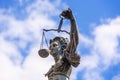 Statue of Lady Justice in Frankfurt am Main