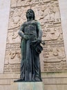 Statue of Lady Justice, Porto, Portugal