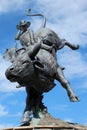 Statue of Lane Frost, Cheyenne, Wyoming