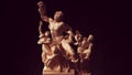 Statue Laocoon and His Sons famous ancient sculpture Royalty Free Stock Photo