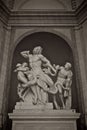 Statue of Laocoon and his Sons in Vatican Museum Royalty Free Stock Photo