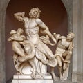 The Statue of Laocoon and His Sons at the Vatican Museums