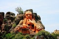 The statue of Laozi in Changzhou city Royalty Free Stock Photo