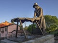 Statue of the Laundress in Pavia