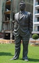 Statue of Lebanons murderd minister president Rafik Hariri