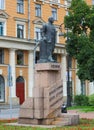 A statue of Lenin