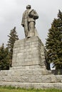 Statue of Lenin in Moscow, Russia. Royalty Free Stock Photo