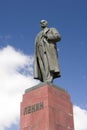 Statue of Lenin - Vladimir Ilijc Uljanov Royalty Free Stock Photo