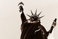 Low Angle View Of Statue Of Liberty Against Sky,America Royalty Free Stock Photo