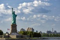 Statue of liberty as it is in reality Royalty Free Stock Photo