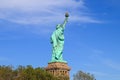 The Statue of Liberty back side Royalty Free Stock Photo