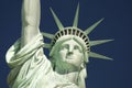 Statue of Liberty Close-Up Blue Sky Horizontal Royalty Free Stock Photo