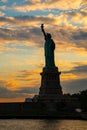 Statue of Liberty at Ellis Island in New York City