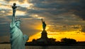 Statue of Liberty at Ellis Island in New York City