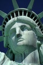 Statue of liberty face Royalty Free Stock Photo