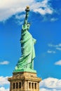 Statue of Liberty Liberty Enlightening the world near New York Royalty Free Stock Photo