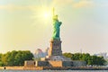 Statue of Liberty Liberty Enlightening the world near New York Royalty Free Stock Photo