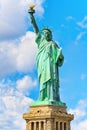 Statue of Liberty Liberty Enlightening the world near New York Royalty Free Stock Photo