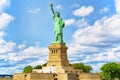 Statue of Liberty Liberty Enlightening the world near New York Royalty Free Stock Photo