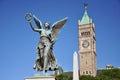 Statue of Liberty in Lowell, Massachusetts