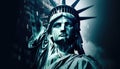 Statue of Liberty: Majestic Symbol of American Dreams - Generative AI