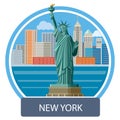 Statue of Liberty, New York City Royalty Free Stock Photo