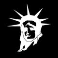 Statue of Liberty. New York landmark. American symbol. Vector si Royalty Free Stock Photo