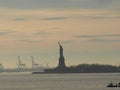 The statue of liberty in New York