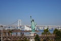 Statue of liberty in Odaiba, Tokyo Royalty Free Stock Photo