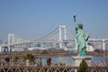 Statue of liberty in Odaiba, Tokyo