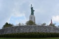 Statue of Liberty replica at Liberty Park in Vestavia Hills in Alabama Royalty Free Stock Photo