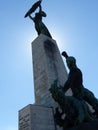 Statue of the liberty to Budapest in Hungary.