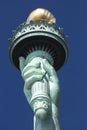 The Statue Of Liberty The Torch Detail