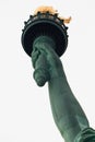 Statue of Liberty Torch New York City. Royalty Free Stock Photo