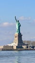 Statue of Liberty on Liberty Island in Manhattan, New York City, NY Royalty Free Stock Photo