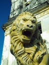 Statue Lion Cathedral of Leon Nicaragua Central America Royalty Free Stock Photo