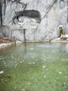 Statue of the Lion of Lucerne, Switzerland