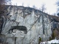 Statue of the Lion of Lucerne, Switzerland