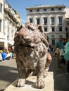 Statue of lion at San Marco square
