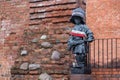 Statue of the Little Insurgent in Warsaw