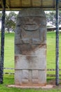 Statue located at Alto de los Idolos archeological site