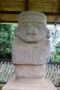 Statue located at Alto de los Idolos site