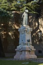 Statue of Lopez de Vega. Madrid, Spain